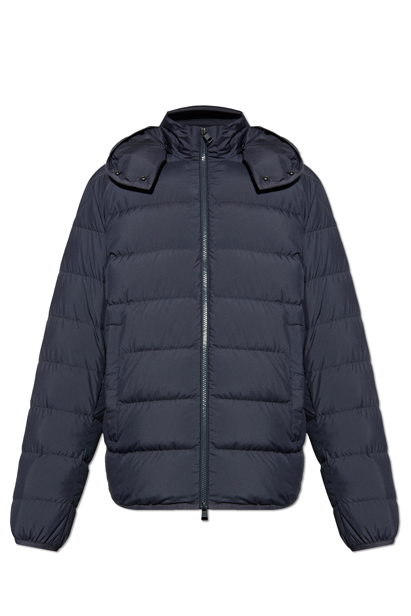 Navy blue Montbrocq down jacket Moncler - Vitkac GB